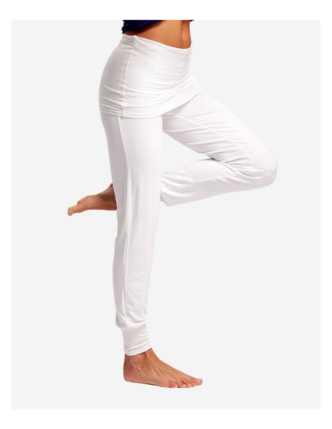 Pantalon Yoga Alto Blanc