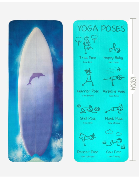 Tapis de yoga - Enfant - Surf