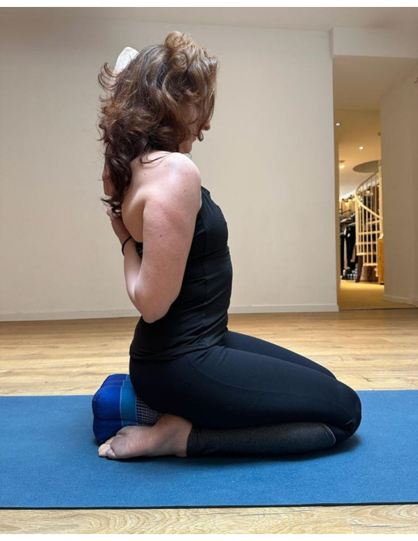 Coussin de méditation et de yoga rectangulaire