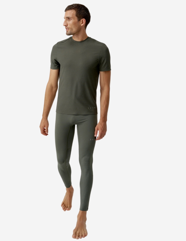 Pantalon de Yoga Homme Jogger - Bio Gris - Vêtements de yoga Homme