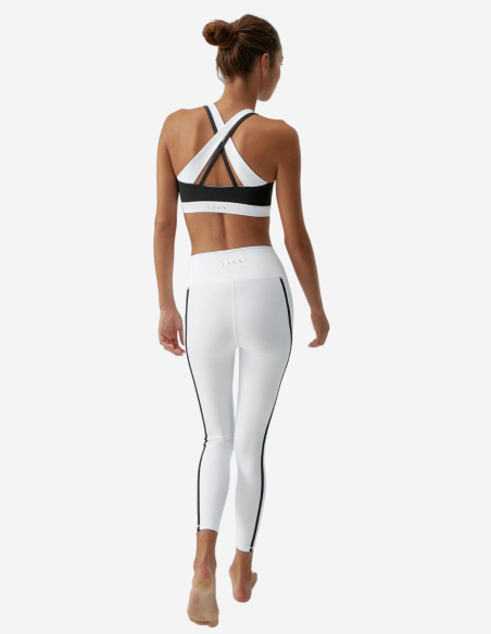 Brassière réversible noire et blanche