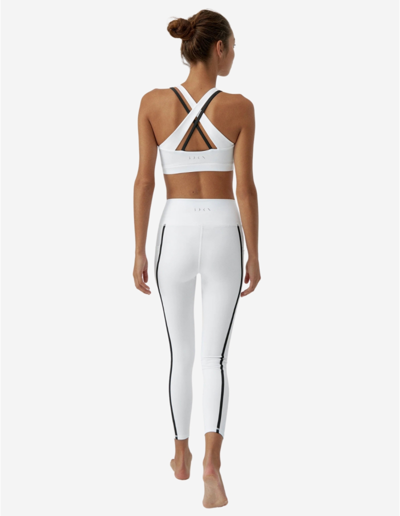 Brassière réversible noire et blanche