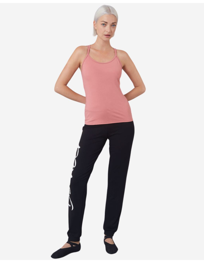 Débardeur yoga brassière intégrée - Rose